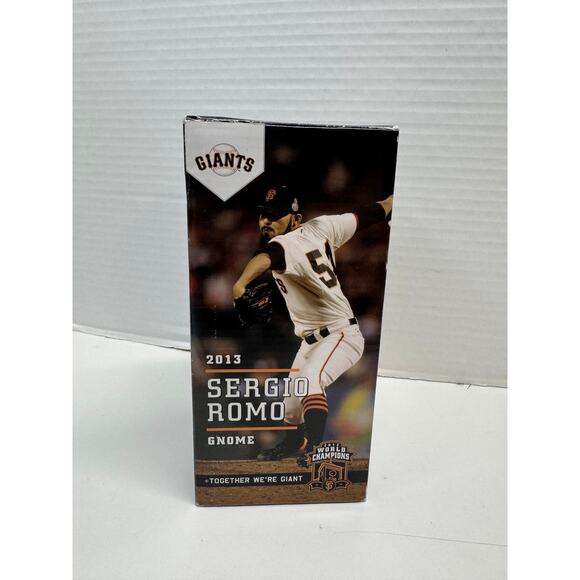 NEW San Francisco Giants Sergio Romo Gnome – 2013 Collectors Edition - Picture 6 of 8